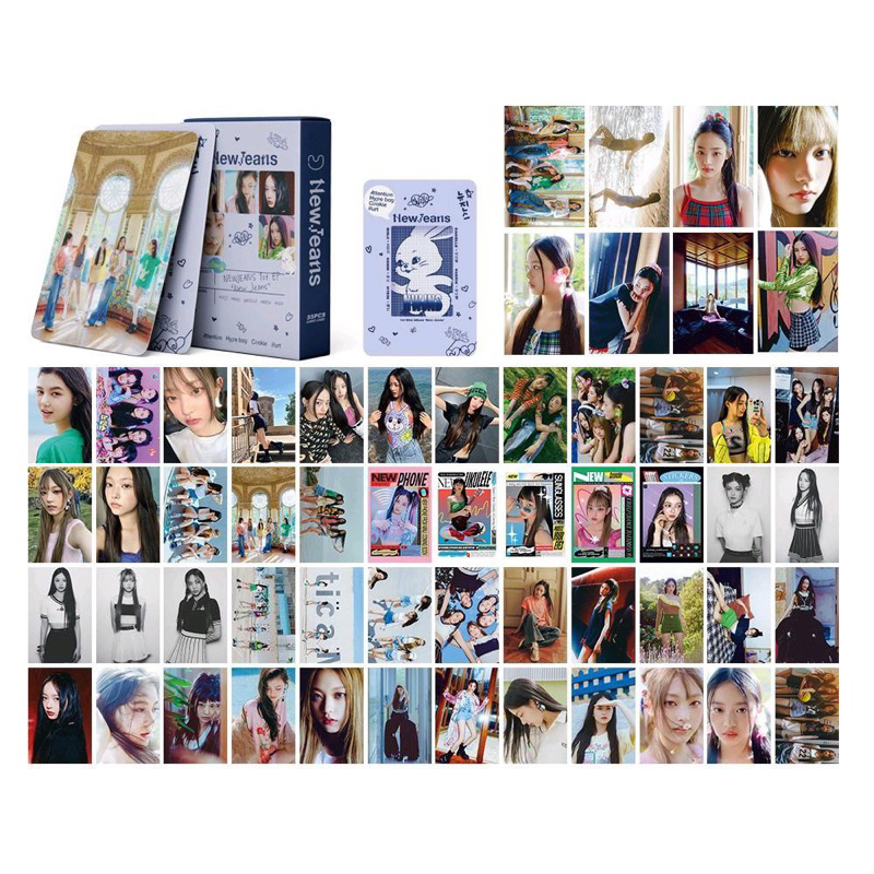 Hộp 54 Lomo Card Newjeans, Freebies Newjeans