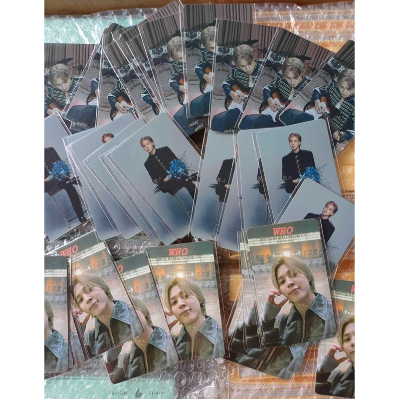 Photocard Jimin Muse, quà POB Jimin Muse