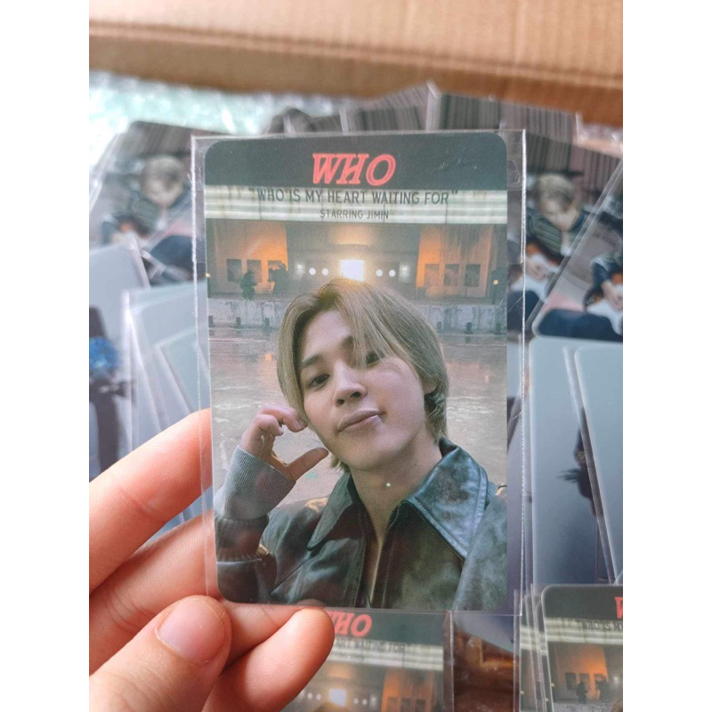 Photocard Jimin Muse, quà POB Jimin Muse
