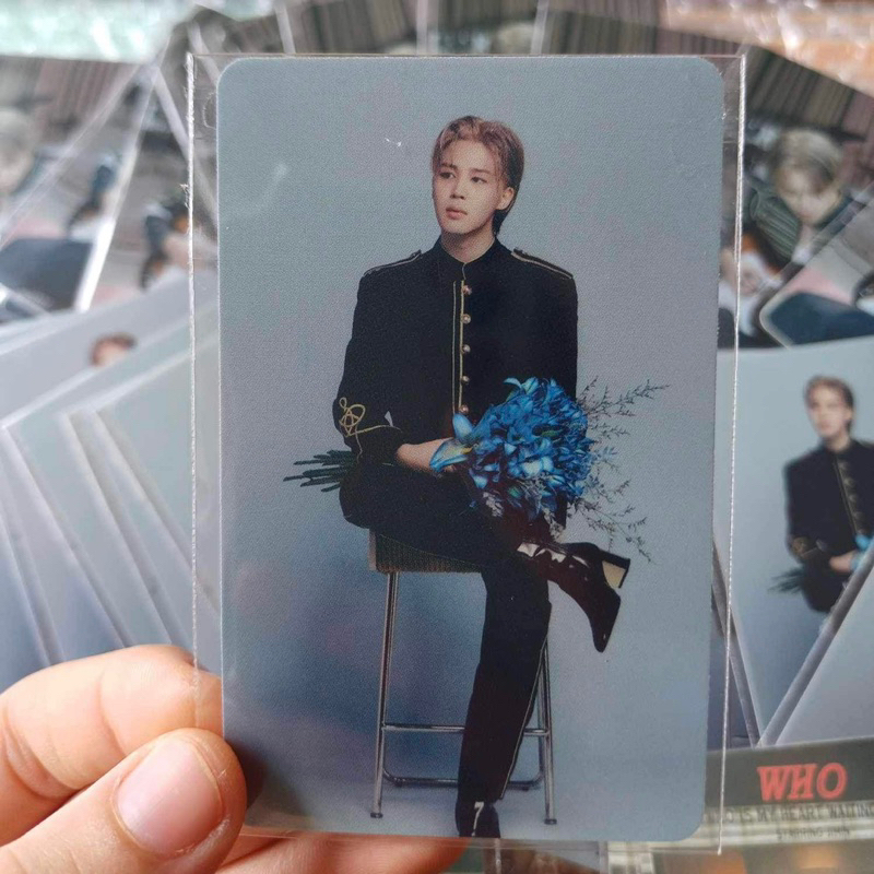 Photocard Jimin Muse, quà POB Jimin Muse