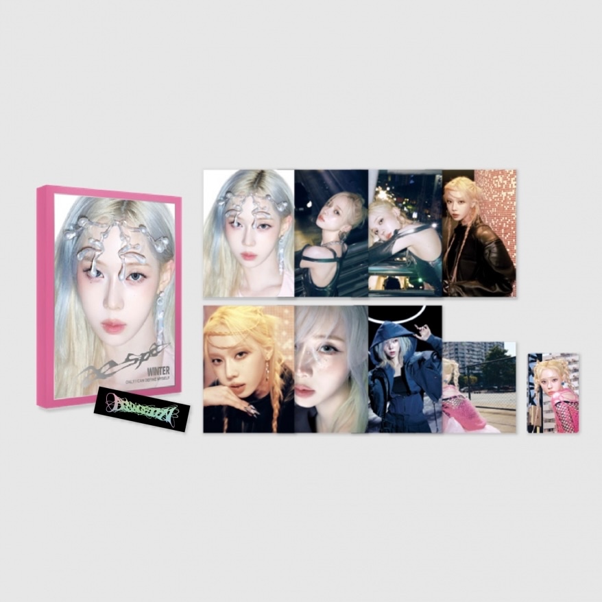 Aespa The 1st Album [Armageddon] POP-UP OFFICIAL MD - Trading Card, Postcard