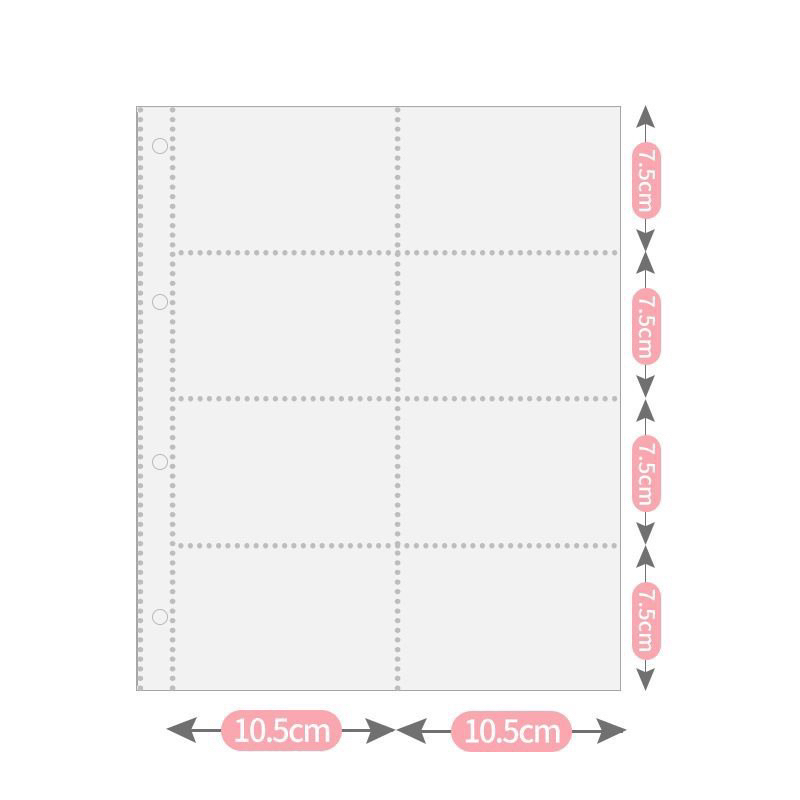 Binder A4 đựng photocard 26.5cm x 32.5cm - Sổ đựng ảnh, Collect Book