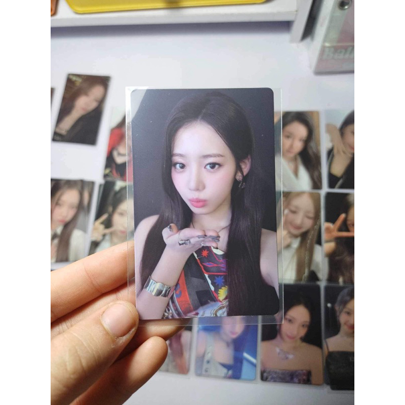 Photocard BABYMONSTER Rose Day Lucky Draw Event - Thẻ ảnh bo góc Babymonster