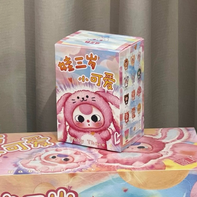[CHÍNH HÃNG] Blindbox Baby Three Thỏ Thị Trấn, Hải Sản, Côn Trùng, Mini Ver 3, NOMMI chính hãng
