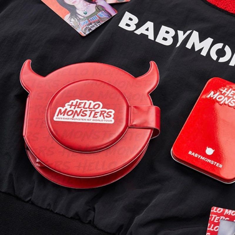 [HELLOMONSTERS] BABYMONSTER HORN PVC PHOTOCARD COLLECT BOOK