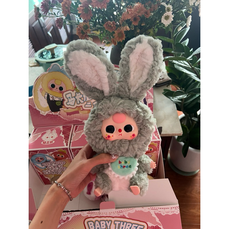 [CHÍNH HÃNG] Blindbox Baby Three Thỏ Thị Trấn, Hải Sản, Côn Trùng, Mini Ver 3, NOMMI chính hãng