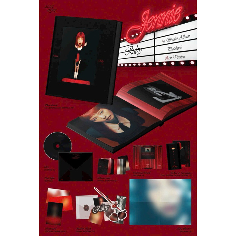 Album Jennie Ruby Official - 1st Studio Album