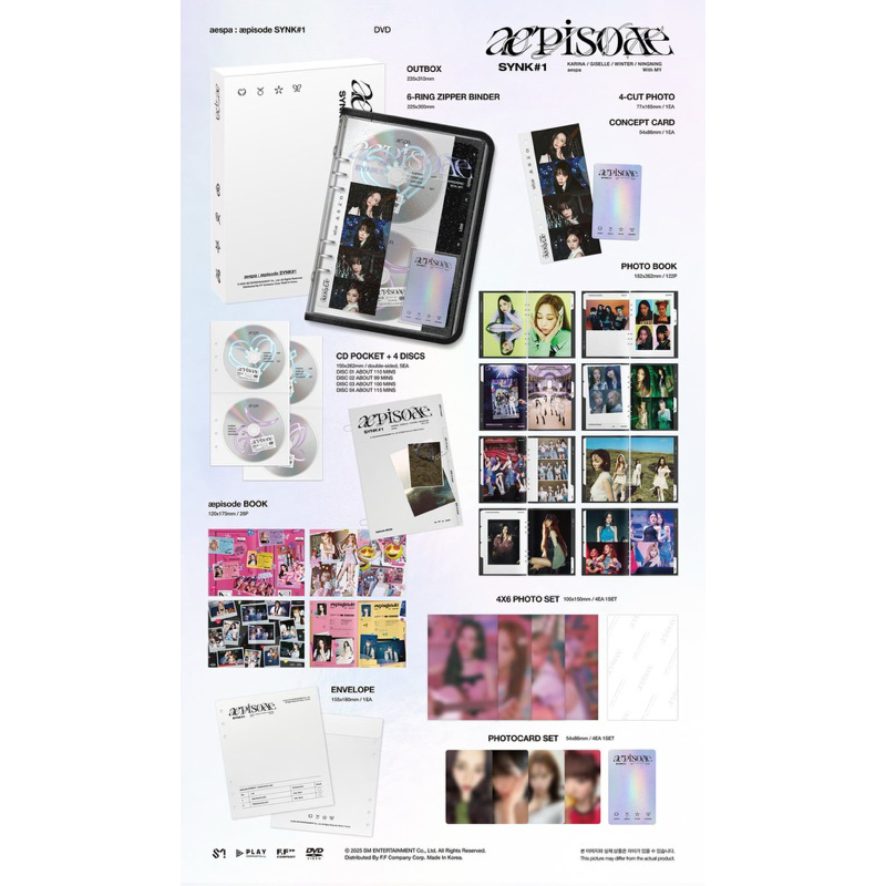 Tách lẻ aespa aepisode SYNK#1 official