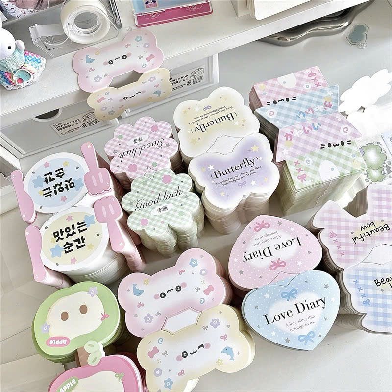 Set 16 tag đầu dễ thương gói quà, gói card, gói hàng