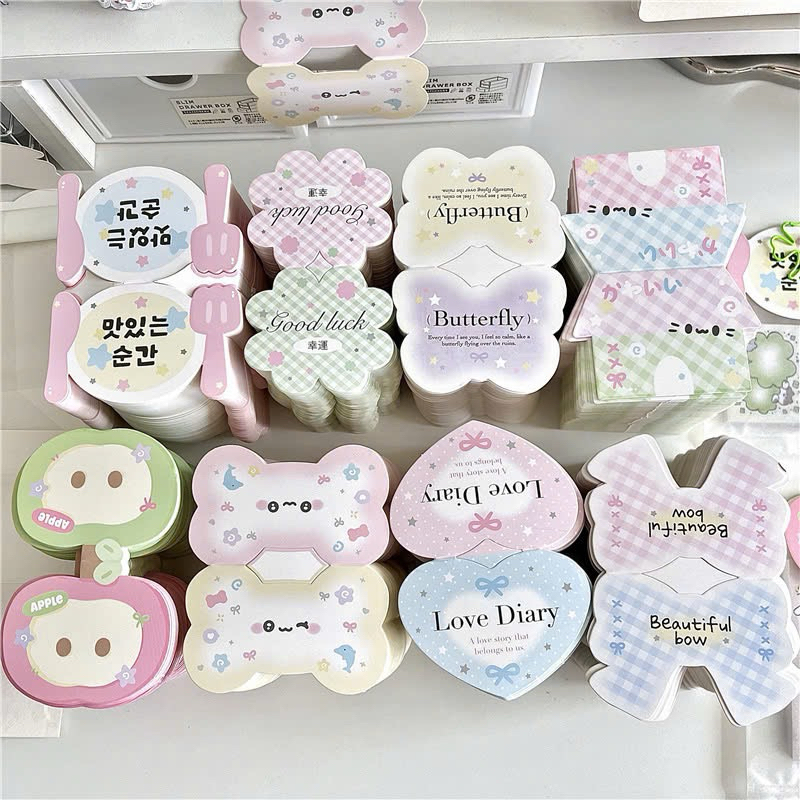 Set 16 tag đầu dễ thương gói quà, gói card, gói hàng