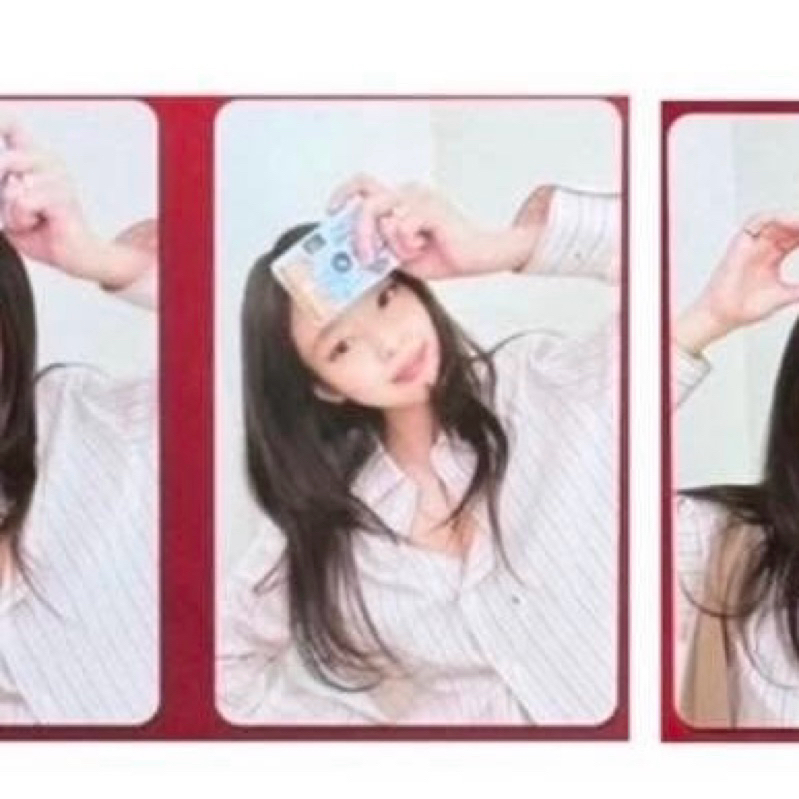 Photocard Jennie Ruby Official