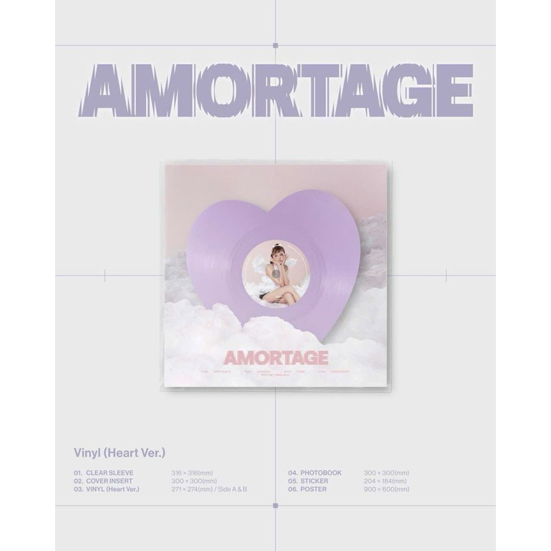 JISOO - MINI ALBUM [AMORTAGE]