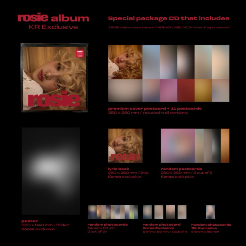 Rosé Frist Studio Album Official