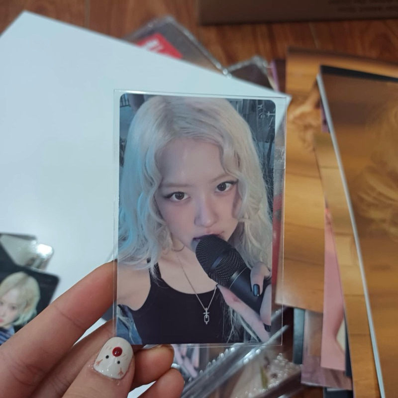 Photocard Season's Greeting: Hank & Rosé