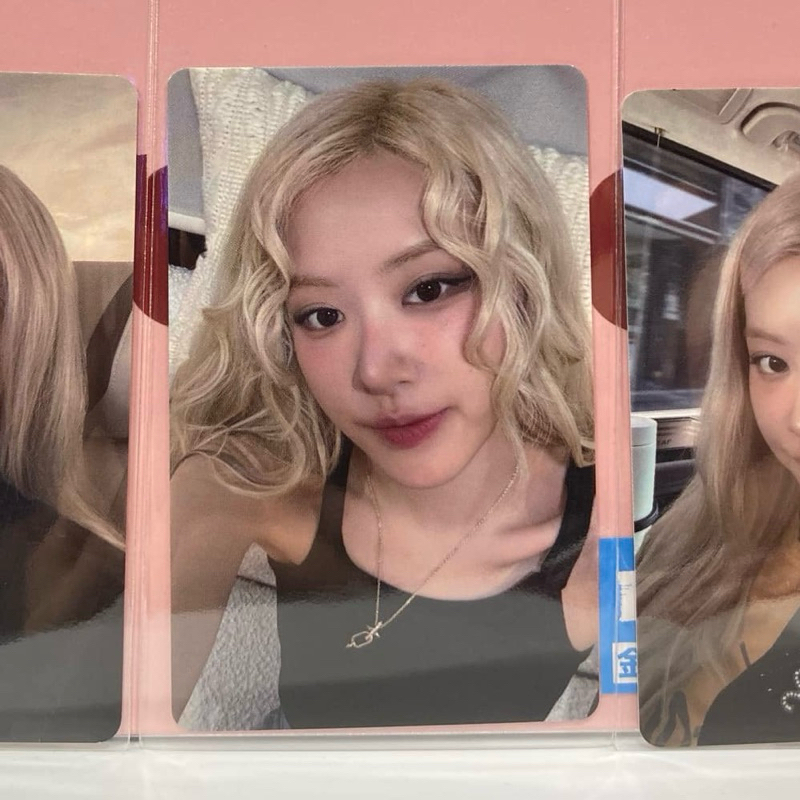Photocard Season's Greeting: Hank & Rosé
