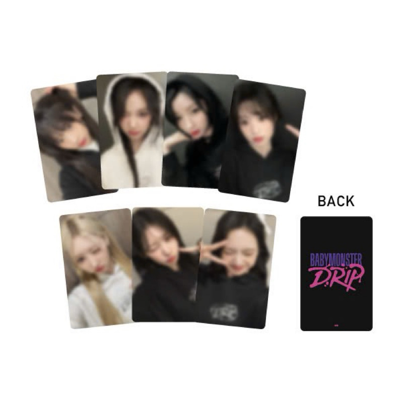 BABYMONSTER RANDOM TRADING CARD ＜24AUTUMN＞<DRIP SELFIE>