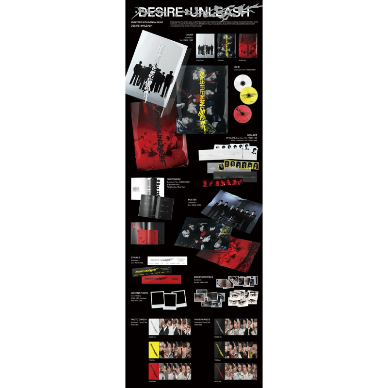 Album ENHYPEN DESIRE : UNLEASH Offcial
