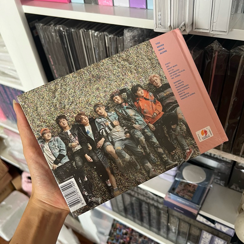 ALBUM BTS 2ND ALBUM REPACKAGE YOU NEVER WALK ALONE OFFICIAL