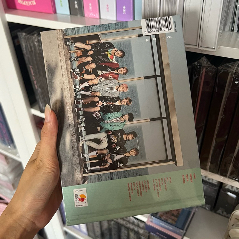 ALBUM BTS 2ND ALBUM REPACKAGE YOU NEVER WALK ALONE OFFICIAL