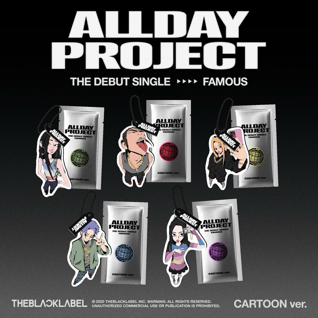 ALLDAY PROJECT The Debut Single [FAMOUS] CARTOON ver.
