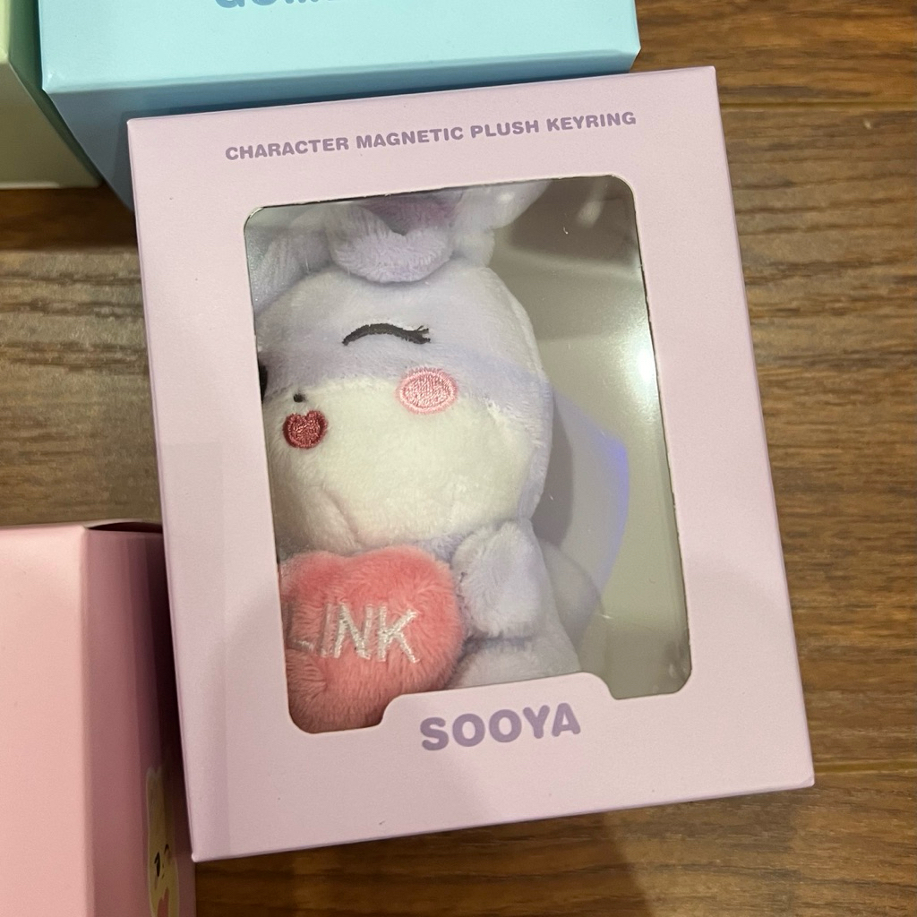 [DEADLINETOUR] BLACKPINK CHARACTER MAGNETIC PLUSH KEYRING