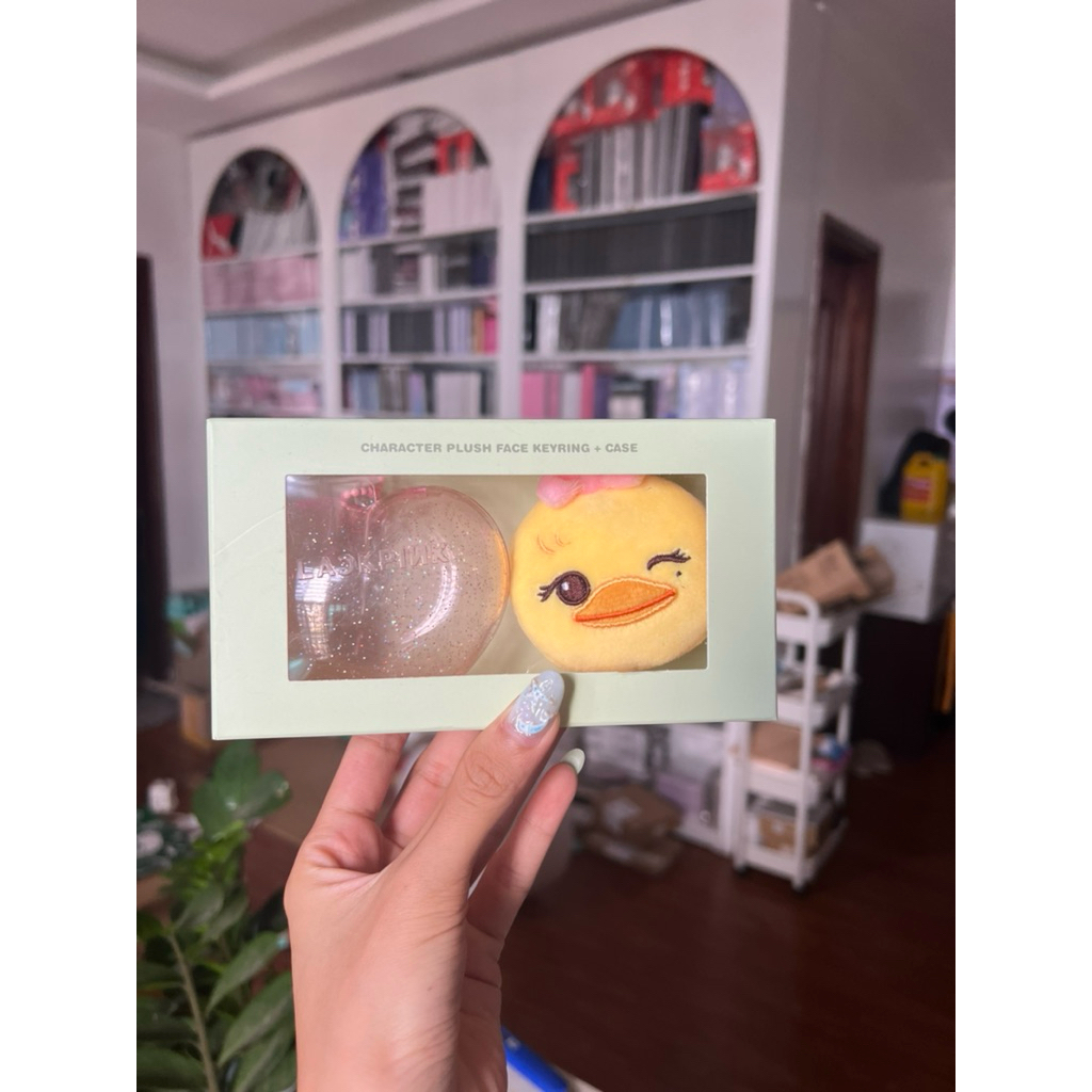 [DEADLINETOUR] BLACKPINK CHARACTER PLUSH FACE KEYRING + CASE