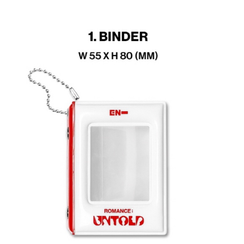 ENHYPEN - 3D LENTICULAR MINI CARD BINDER (ROMANCE UNTOLD)