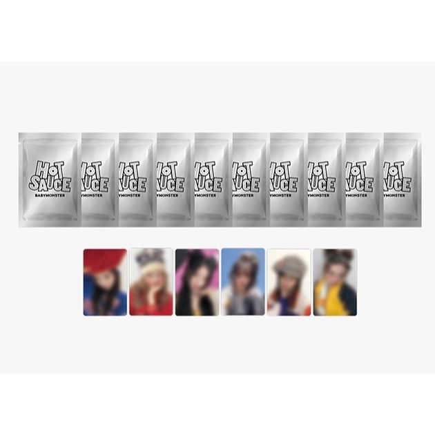 [DRIP] BABYMONSTER TRADING PHOTOCARD BULK PACK