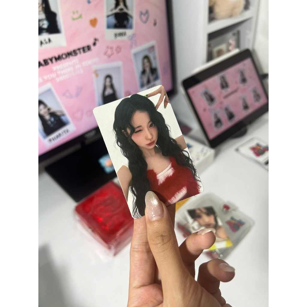 [HOTSAUCE] BABYMONSTER PVC PHOTOCARD BINDER + STICKER SET
