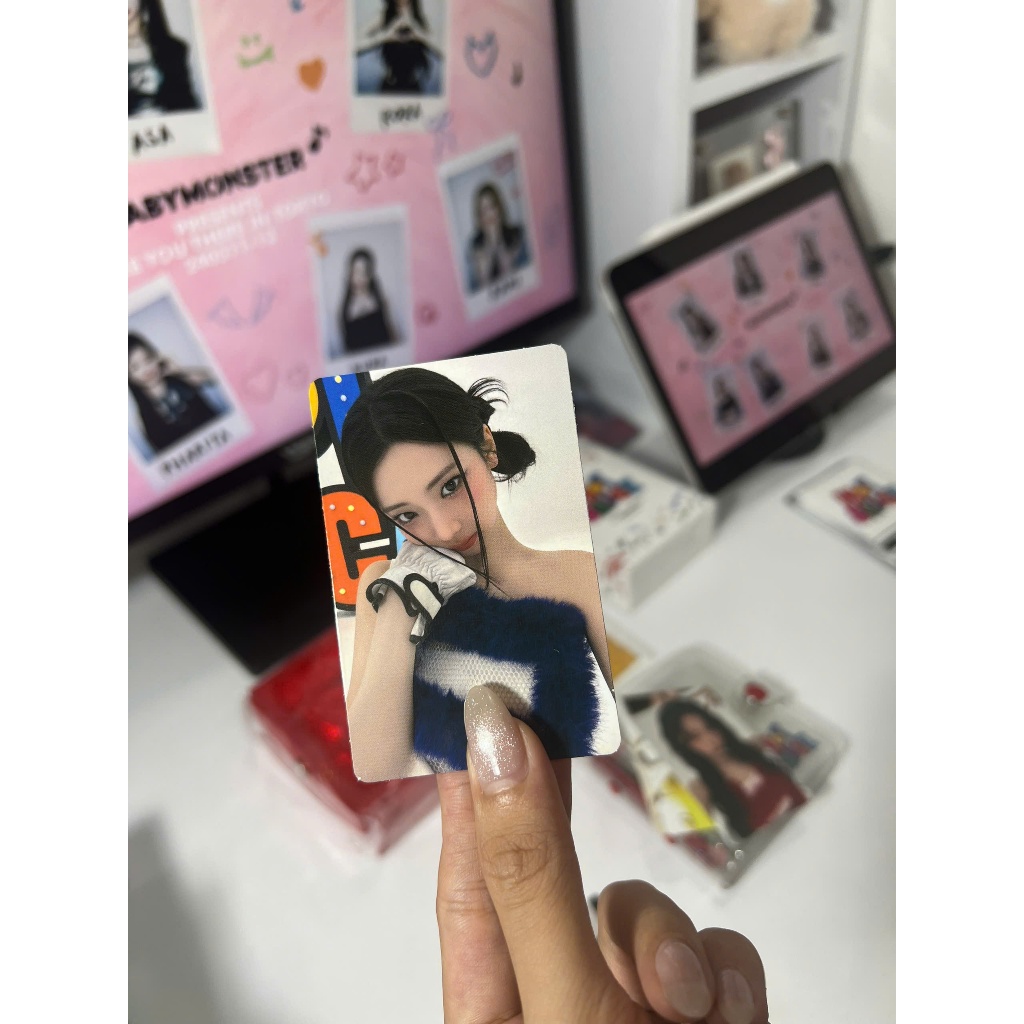 [HOTSAUCE] BABYMONSTER PVC PHOTOCARD BINDER + STICKER SET
