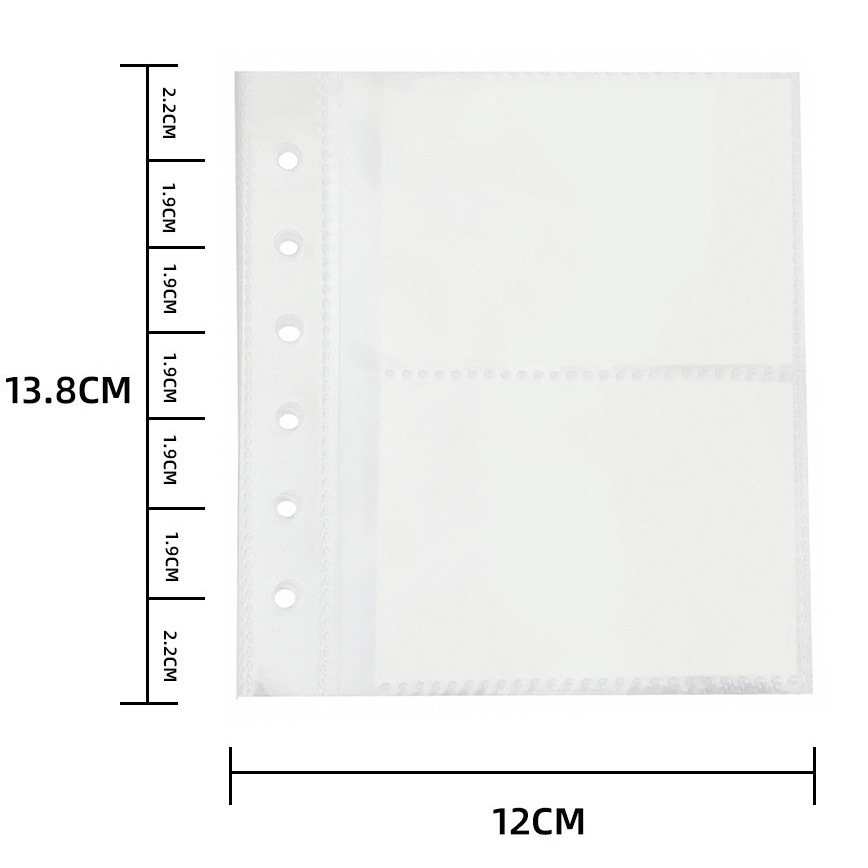 Binder A5 kéo khóa (đựng ảnh, sổ, ...)