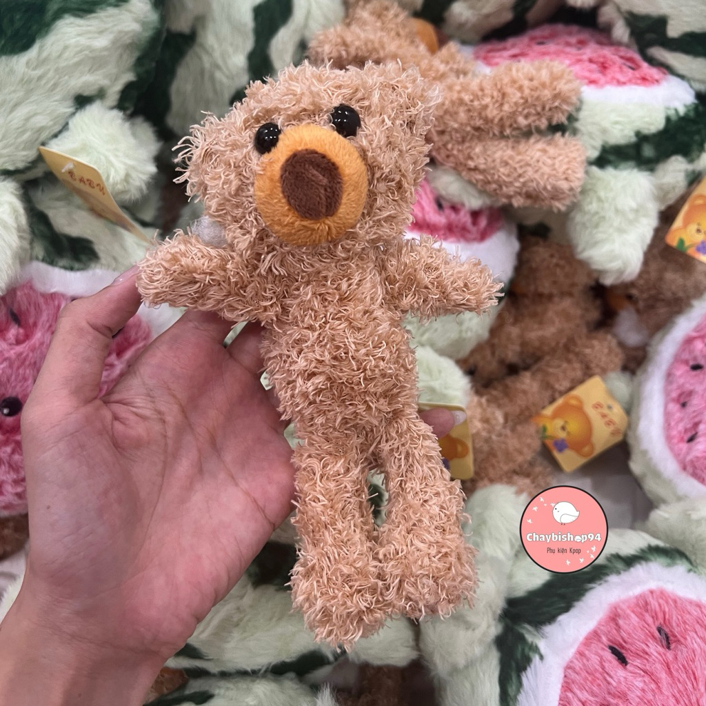 Gấu bông cài áo, ba lô, móc khóa đáng yêu