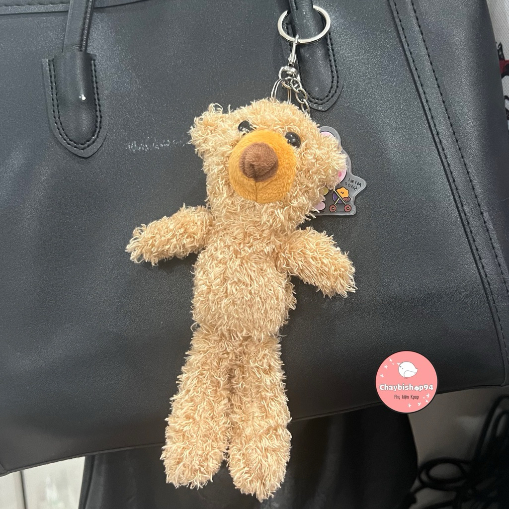 Gấu bông cài áo, ba lô, móc khóa đáng yêu