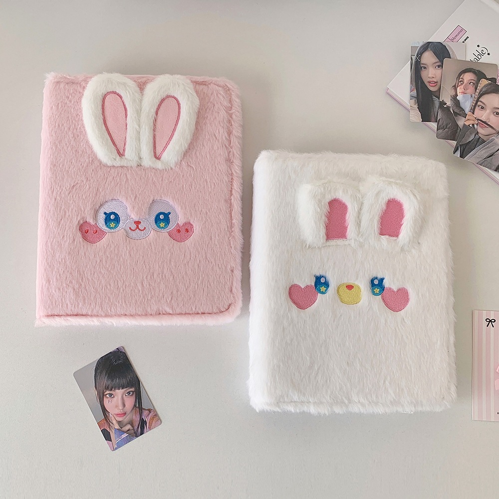 Binder, album ảnh lông thỏ size A5 đáng yêu