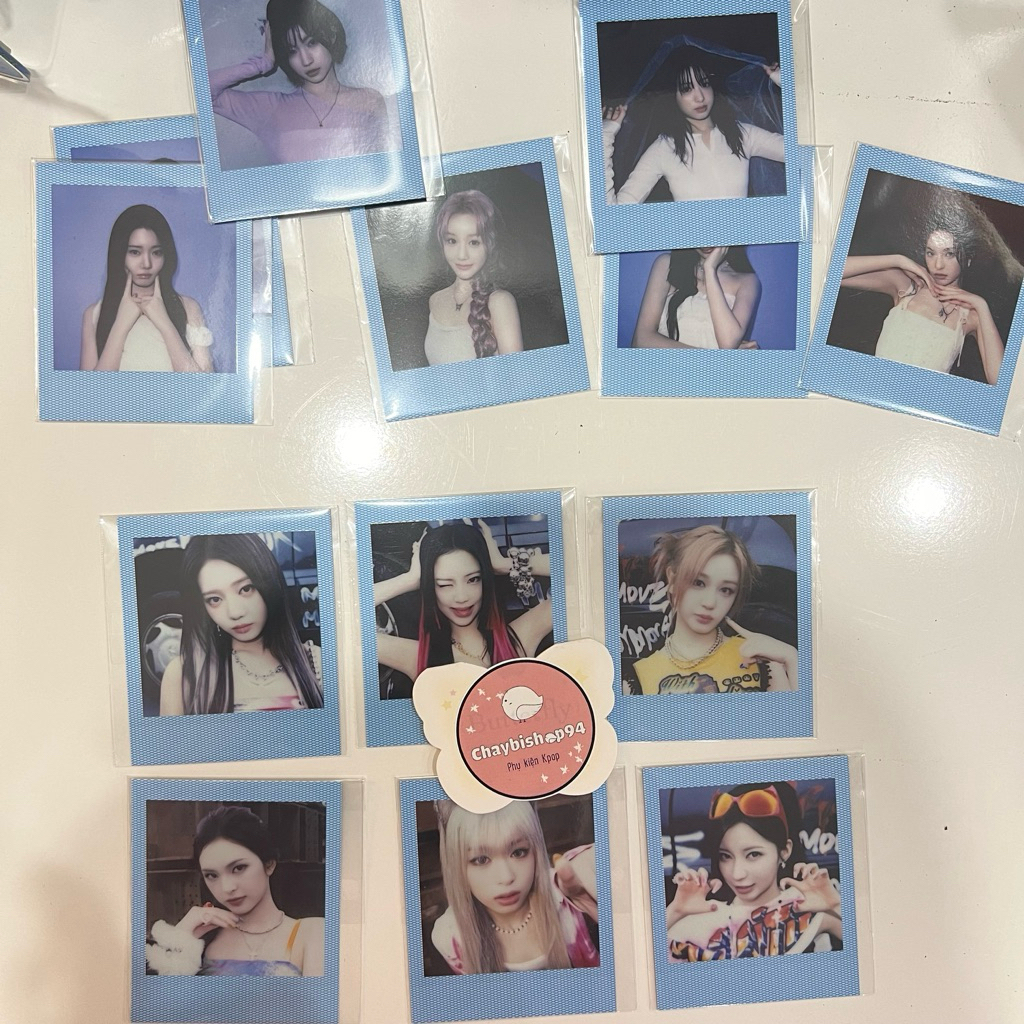 Photocard BABYMONSTER PSYCHO & SUPA DUPA LUV chính hãng