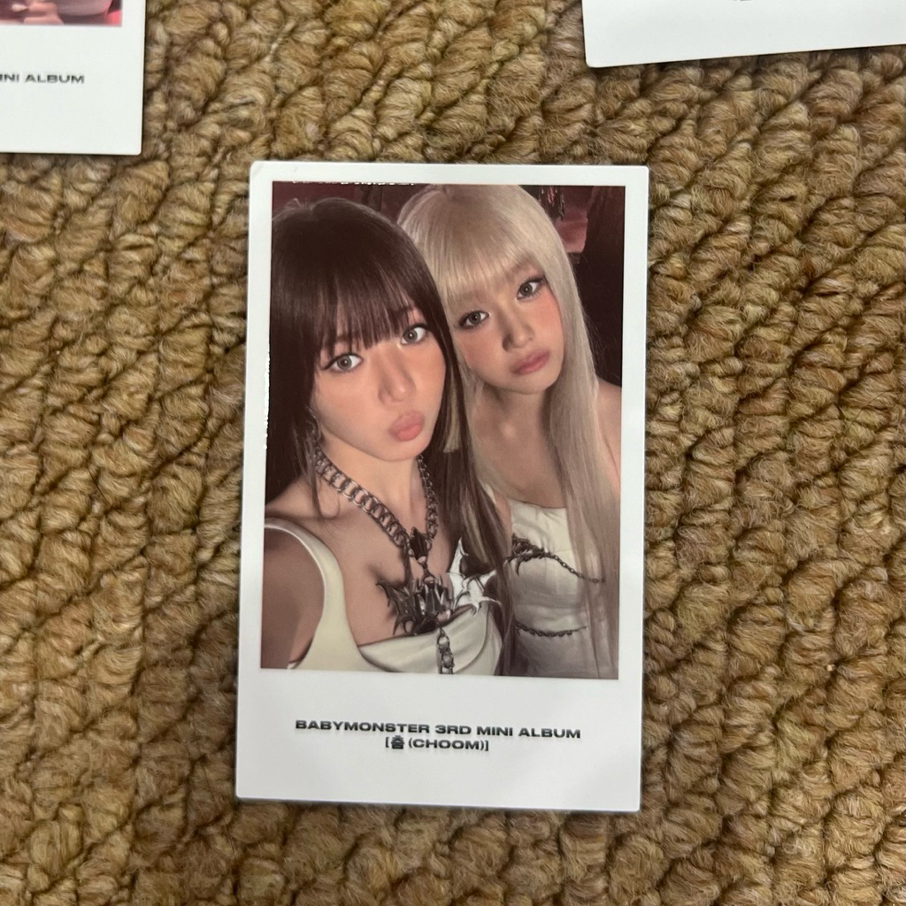 Photocard BABYMONSTER CHOOM chính hãng