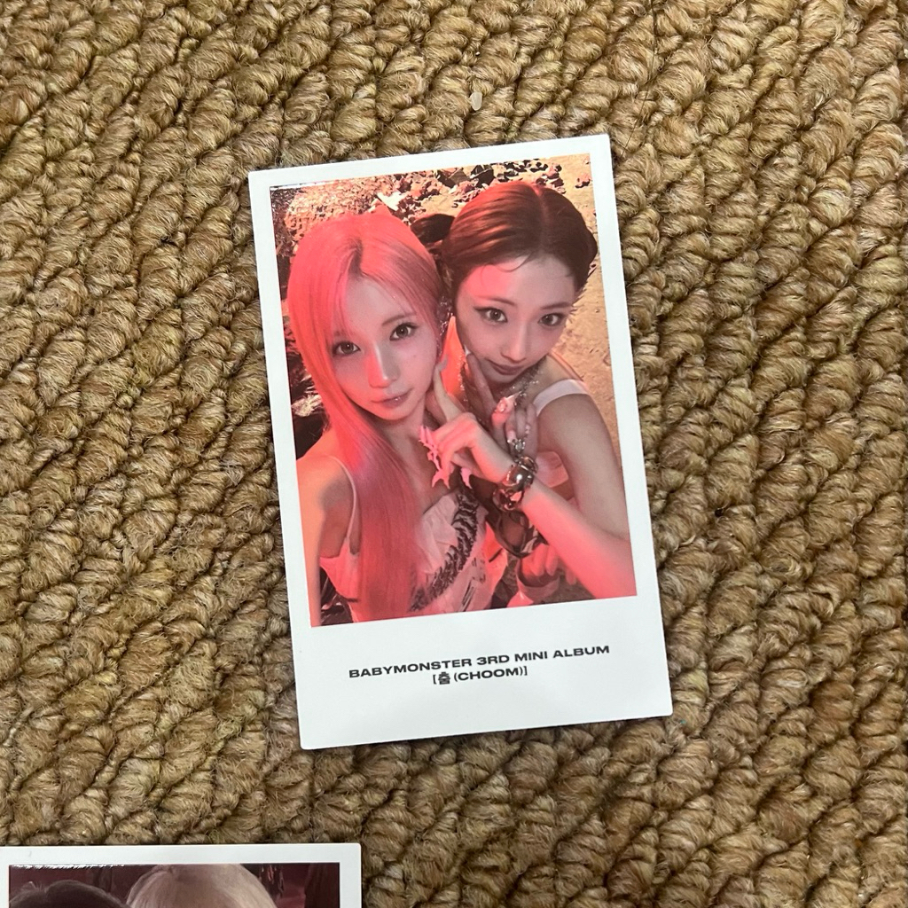 Photocard BABYMONSTER CHOOM chính hãng