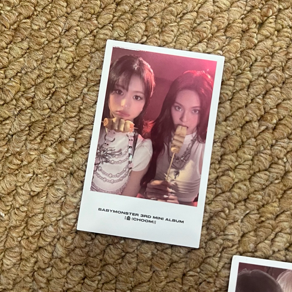 Photocard BABYMONSTER CHOOM chính hãng