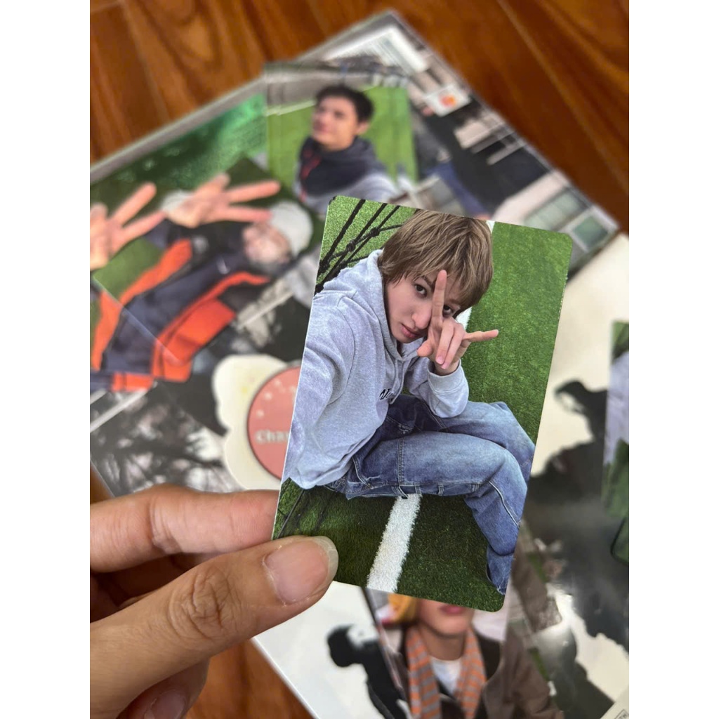 Photocard Cortis GREENGREEN official - Thẻ ảnh bo góc chính hãng