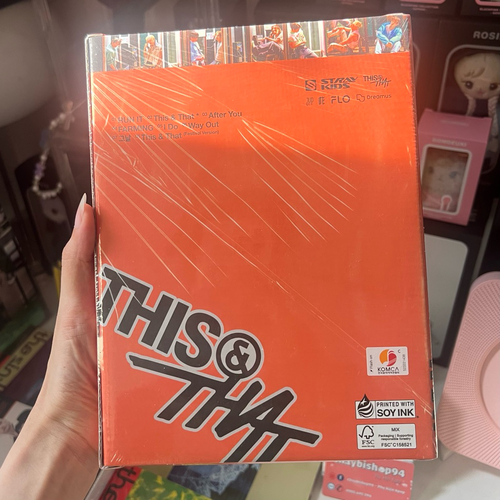 Stray Kids [THIS & THAT] - Album ảnh skz [THIS & THAT] 80p, 161x220mm