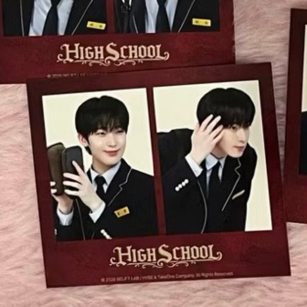 Set 7 2cut photo ENHYPEN High School