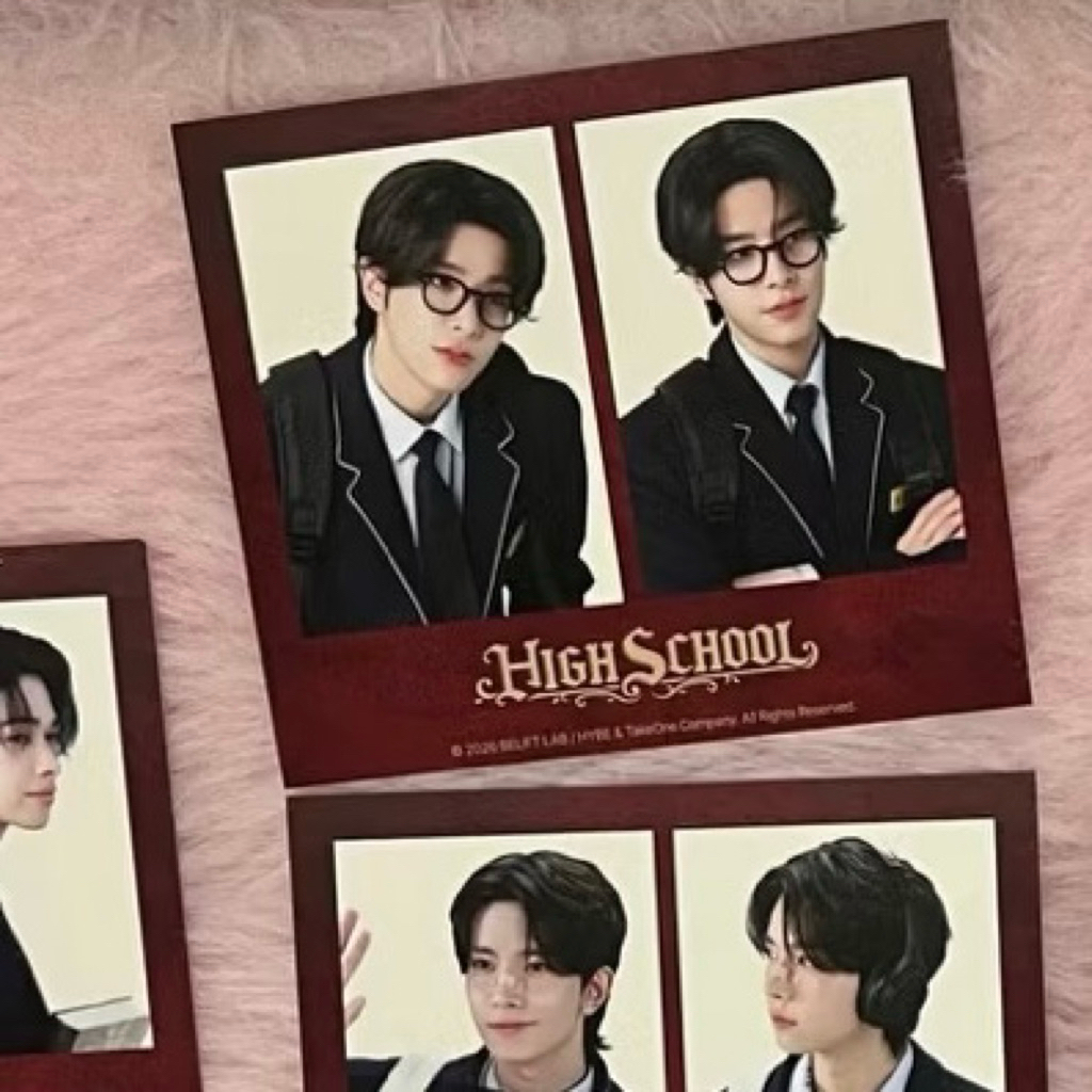 Set 7 2cut photo ENHYPEN High School