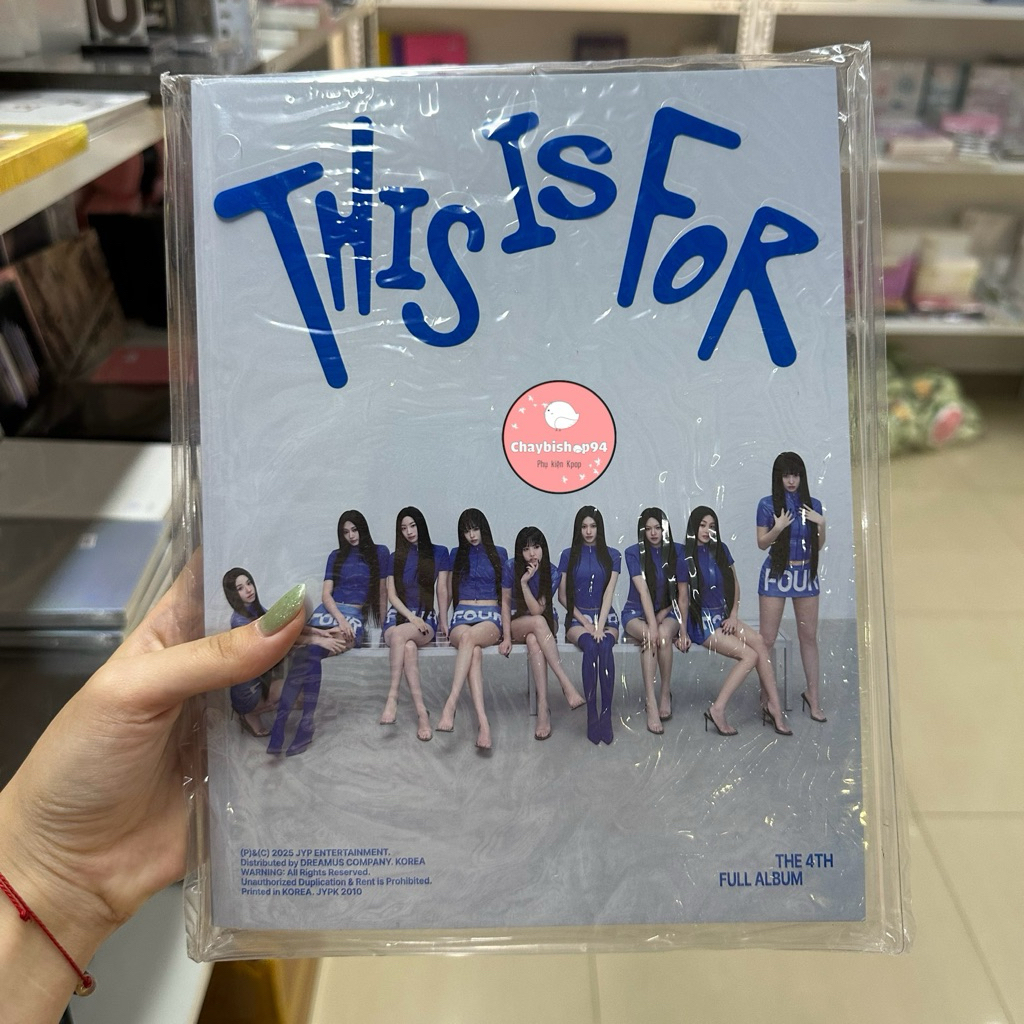 Album ảnh This is for "hai lần" 200x260mm