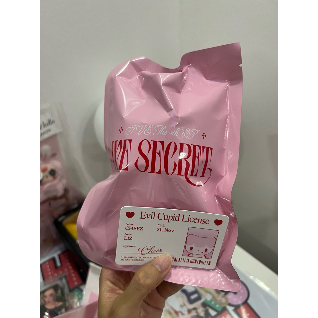 Photocard IVE Secret Chính Hãng