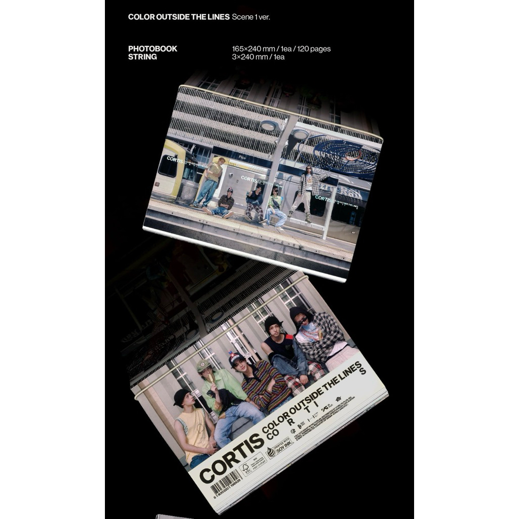 ALBUM CORTIS The 1st EP [COLOR OUTSIDE THE LINES]