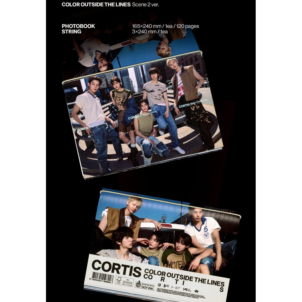 ALBUM CORTIS The 1st EP [COLOR OUTSIDE THE LINES]