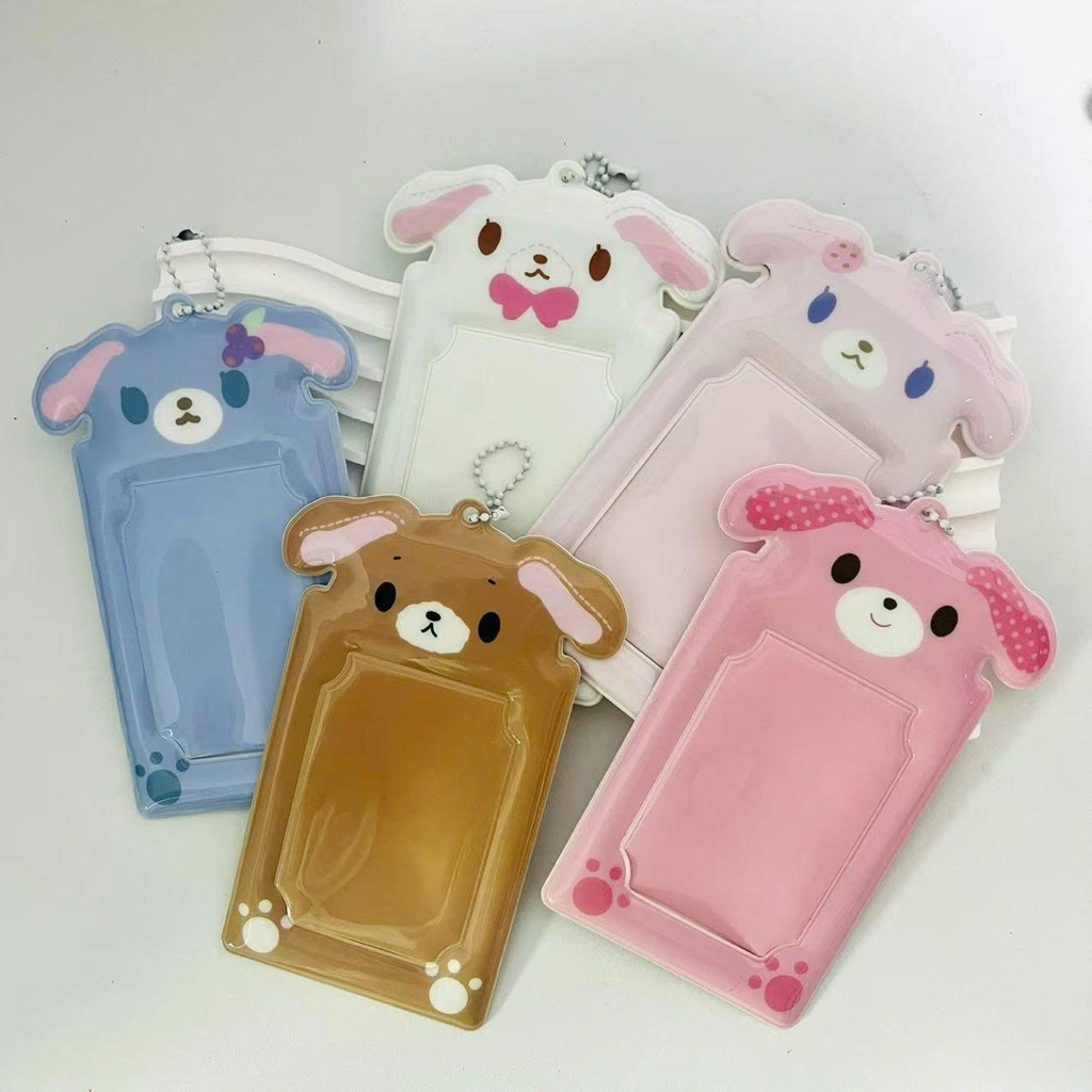 Holder PVC dẻo, túi đựng thẻ cún yêu dễ thương
