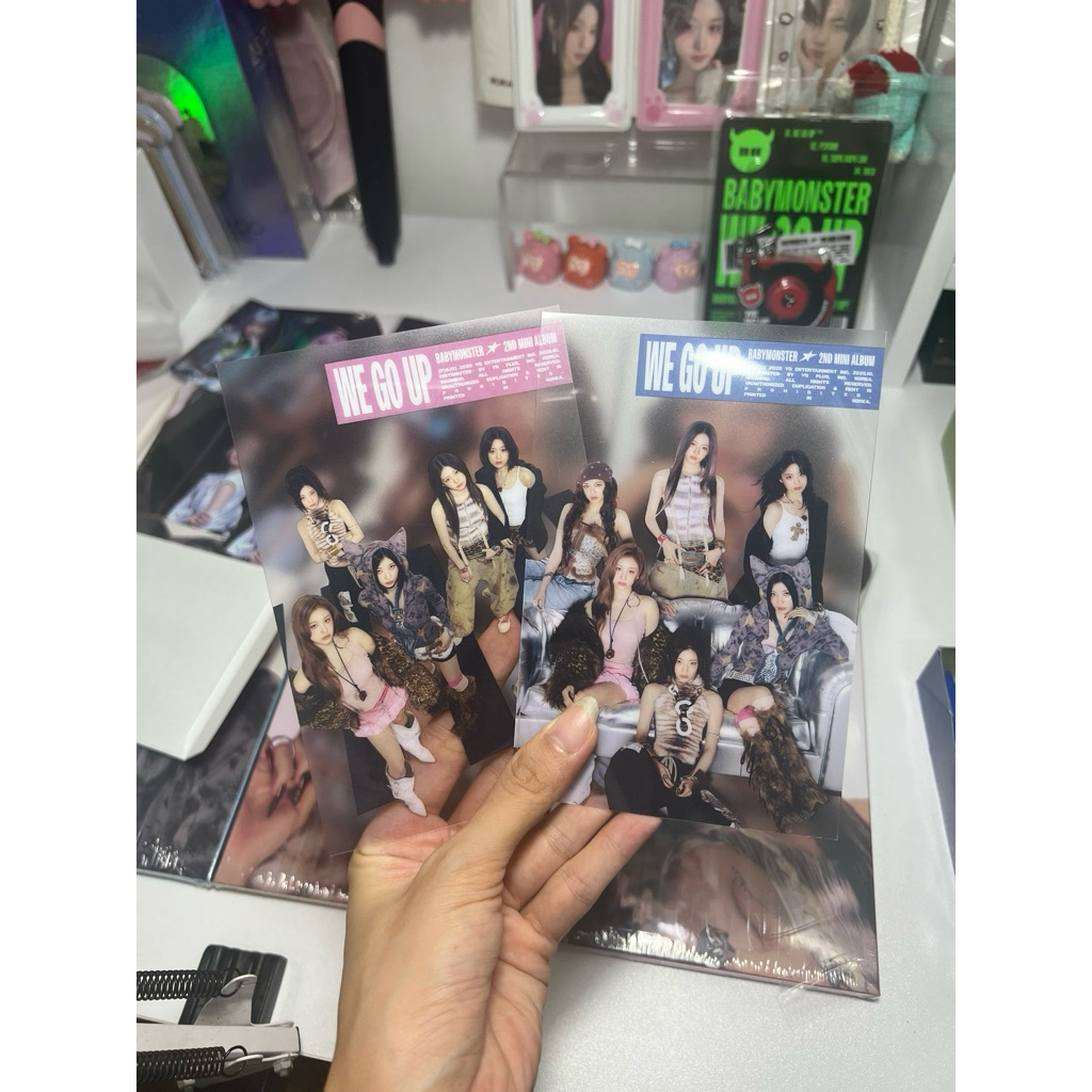 Photocard BABYMONSTER WE GO UP chính hãng