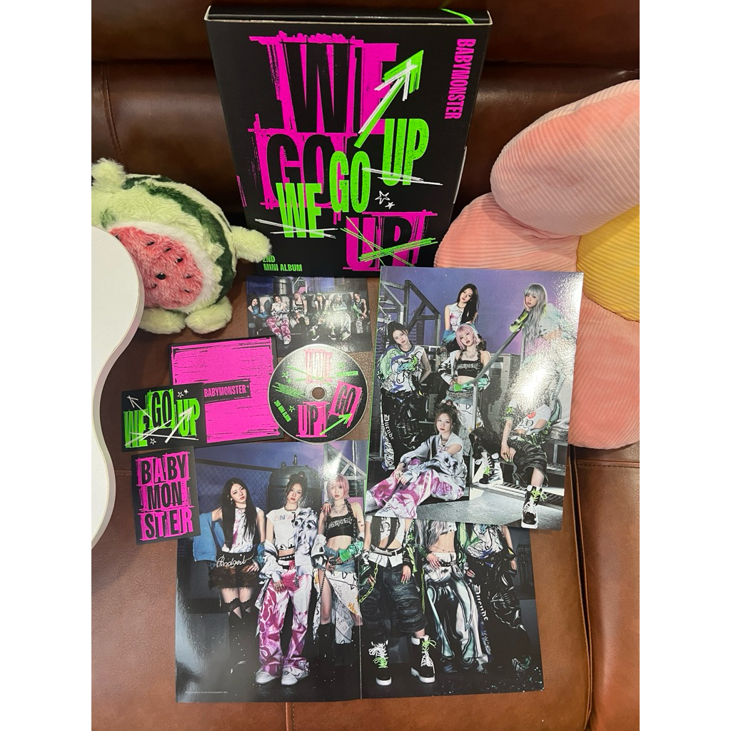 Photocard BABYMONSTER WE GO UP chính hãng
