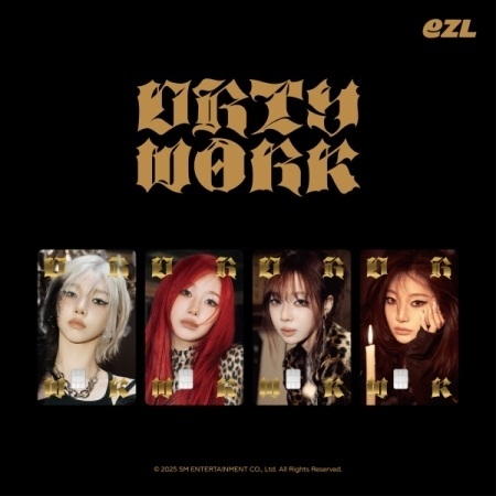 AESPA - DIRTY WORK_EZL TRANSPORTATION CARD